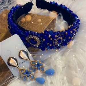headband and earrings set